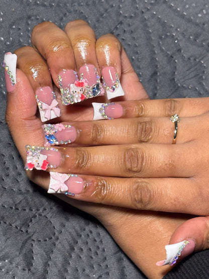 Kitty French Tip Short Duck