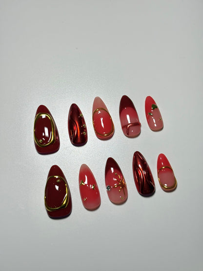 Cranberry Dreams Short Almond