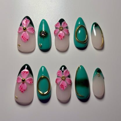 Lily Pad Short Almond