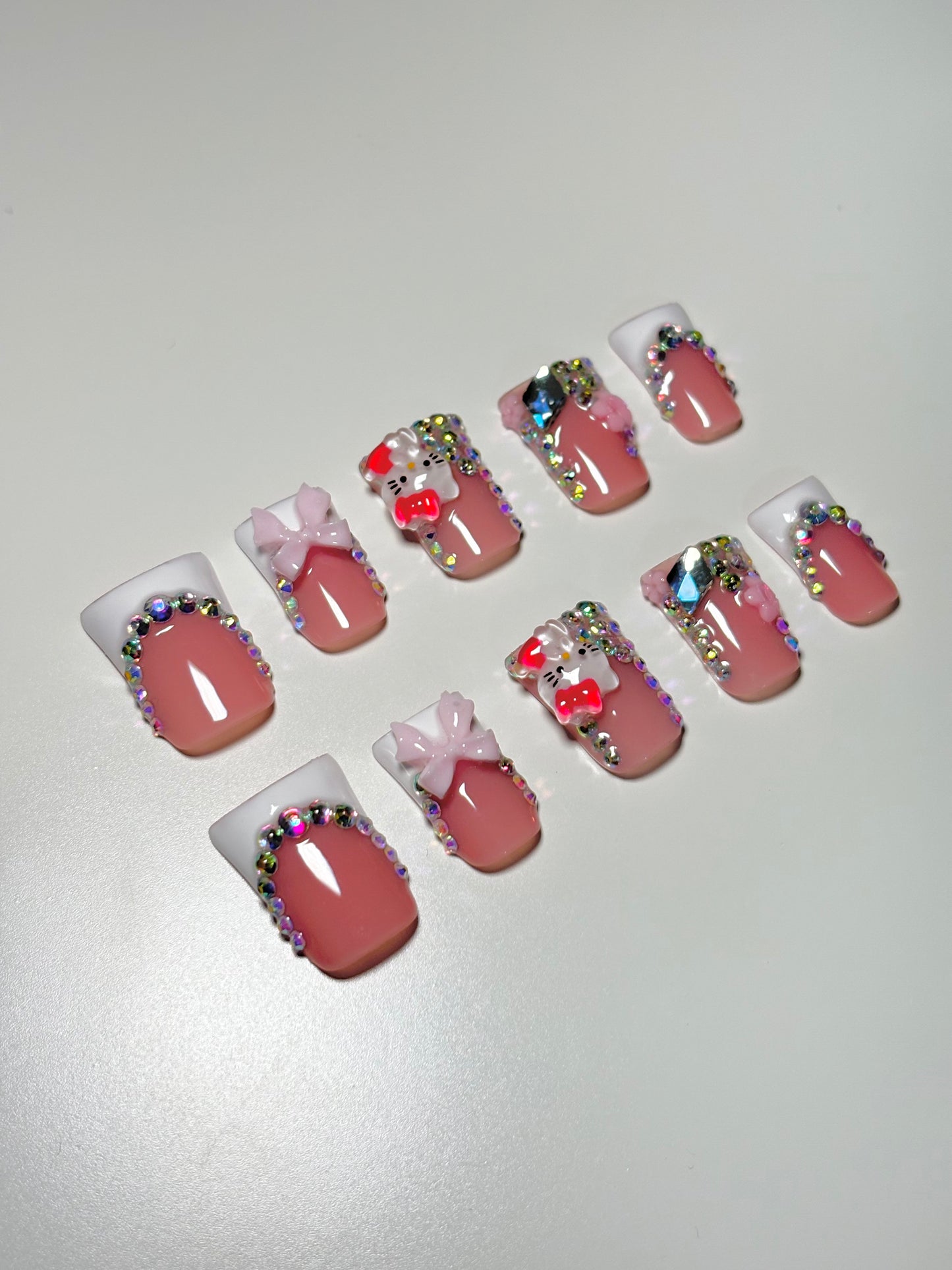 Kitty French Tip Short Duck