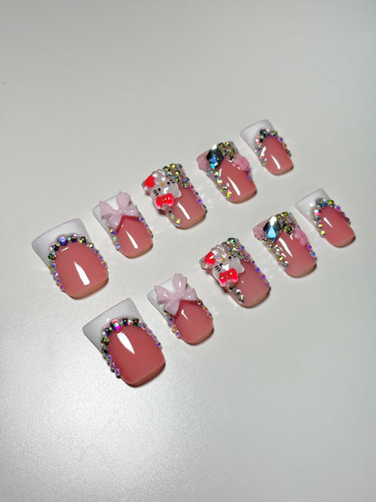 Kitty French Tip Short Duck